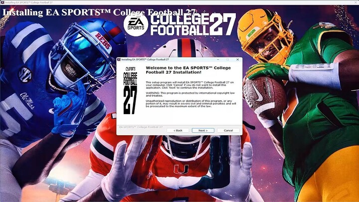 EA SPORTS College Football 27 DOWNLOAD PC ( for FREE )