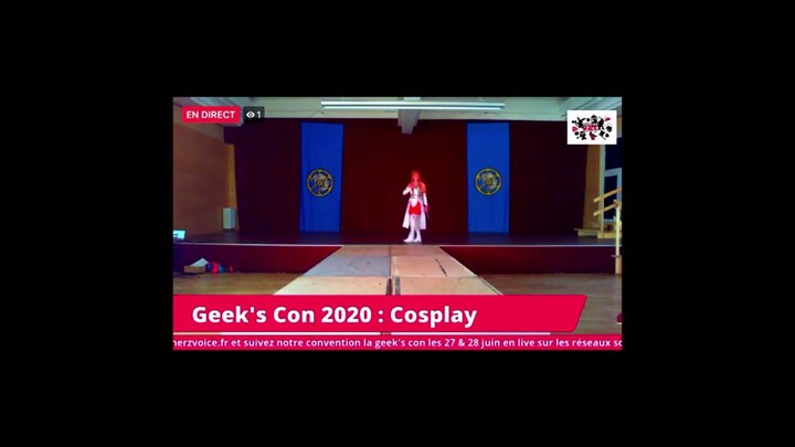 Asuna Sword Art Online - Prestation Molsheim Geek's Con, Cosplay Show 2020.