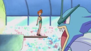 So this is how Misty overcame her fear of Gyarados!