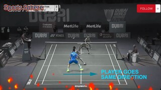 CROSS BACK - Badminton DOUBLES Technique - Goh V S