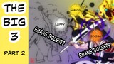 Emang boleh se crossover ini? Big 3, Luffy x Naruto x Ichigo part2 - jumpforce coloring timelapse