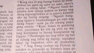 Pang Araw Araw na Talata.               Exodus 9:13-21