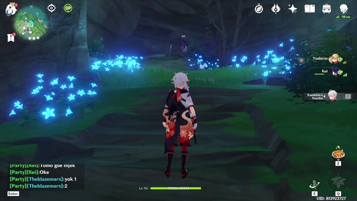 when kazuha want to go too tomo grave but