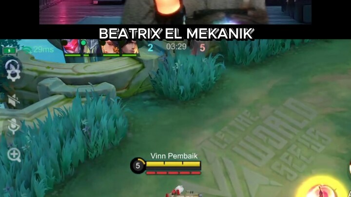 Cara Beatrix Dodge Ultimate Saber!