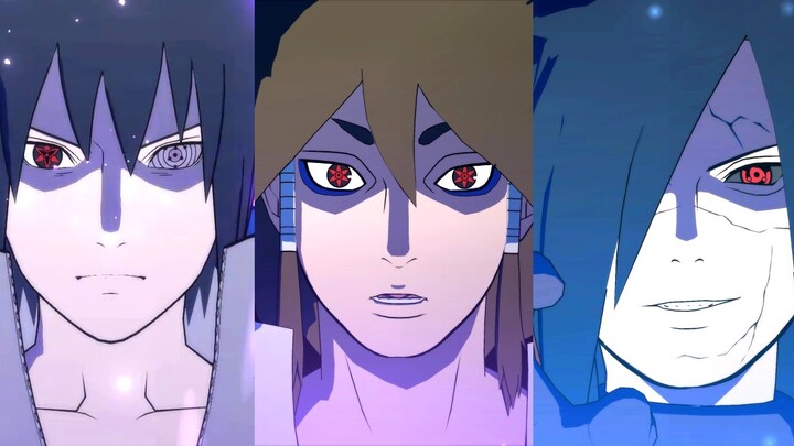 Sasuke, Madara & Indra Compete for Strongest Uchiha! Team Ultimate Jutsu |  Naruto Storm Connections