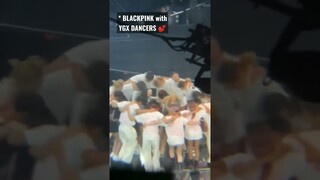 BLACKPINK x YGX dancer End show in paris their Closeness Hits different😭💕 #blackpink #ygx