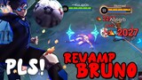 BRUNO Revamp Is Coming! | Revamp Bruno Gameplay | Mobile Legends