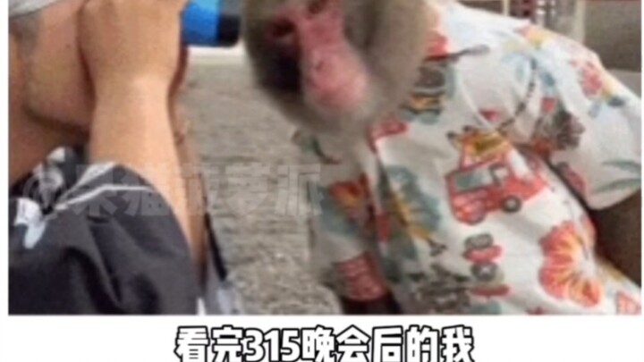 After watching the 315 Gala, I was so angry I ended up laughing. What merit does my lowly life even 