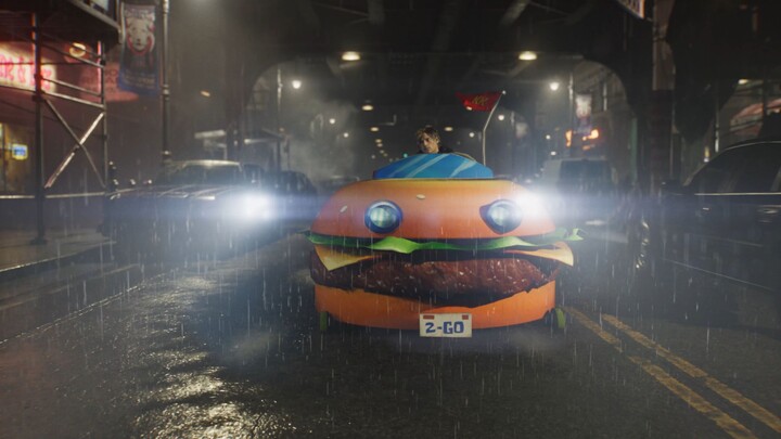 Leon sedang menuju Kepiting Raja