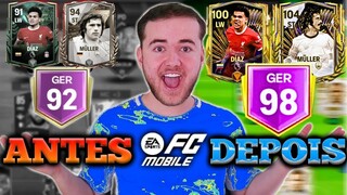 🤑GEMANDO A CONTA DE INSCRITO COM 10 MIL FC POINTS🤑COMPREI TODOS OS PACKS NO FC MOBILE 24