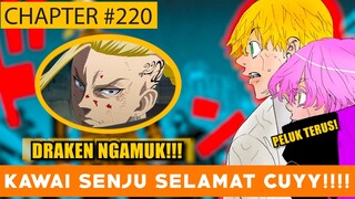 TOKYO REVENGERS CHAPTER 220 - SENJU BERHASIL DISELAMATKAN! DRAKEN MUNCUL DAN MENGAMUK! [REVIEW]