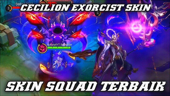 Cecilion Soul Vessel Skin Dengan Effect Terbaik Serasa Skin Legend🔥