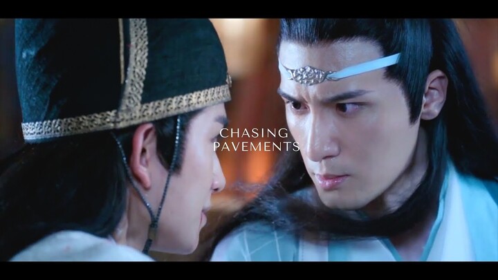 The Untamed- Lan Xichen & Jin Guangyao/Meng Yao- Chasing Pavements (FMV)