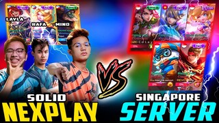 NEXPLAY in SINGAPORE SERVER? | H2wo - Yawi - Renejay Troll Pick vs. Singapore Server ~ MLBB