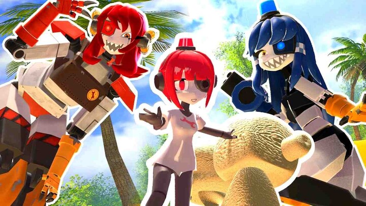 Sentry Girls At The Beach