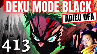 LA FIN DU ONE FOR ALL ! BLACK WHIP AU MAXIMUM ! - MY HERO ACADEMIA 413 - REVIEW MANGA