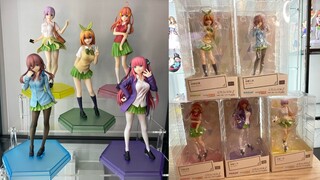 The Quintessential Quintuplets Pop Up Parade figure haul! (Unboxing & Review)