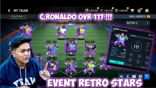 BOCORAN EVENT RETRO STARS ! ADA CRISTIANO RONALDO DAN ERLING HALLAND OVR 117 ! - Fifa Mobile 23