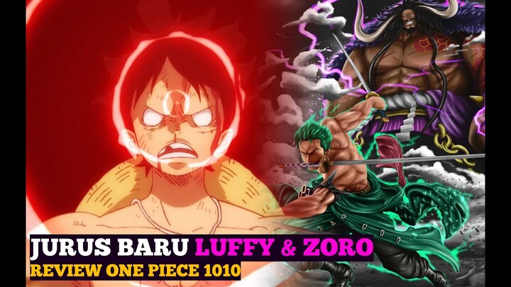 REVIEW ONE PIECE 1010 HAKI RAJA || JURUS KEKUATAN LUFFY & ZORO TERBARU~ SPOILER ONE PIECE TERBARU