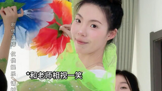 电视台采访，应该每个艺术生都遇到过吧