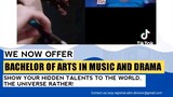 BACHELOR OF ARTS IN MUSIC AND DRAMA