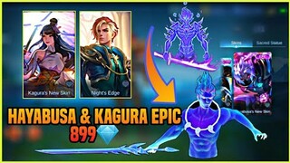 Hayabusa & Kagura New Skin Buyable 899💎 | Portrait Update + Aamon Revealed Name | MLBB