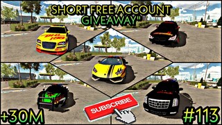[🔴Short Free Account Giveaway#113 ] Car Parking Multiplayer 4.7.8