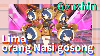 Lima orang Nasi gosong