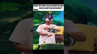 This is how Cyno using his power