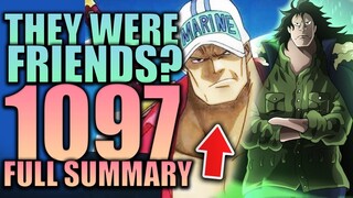 Wait... They Were Friends?... (Full Summary) / One Piece Chapter 1097 Spoilers