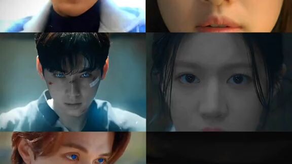 you know it's a good kdrama when the main character has blue eyes.