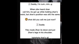 MCB Part35🦁🐰🔞#wangyibo #xiaozhan #xiaozhan_肖战 #wangyibo王一博 #bjyxszd#yizhan #bjyx #zhan #yibo#bozhan