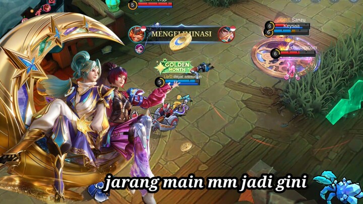 jarang main mm jadi gini