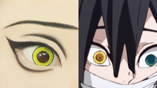 Iguro Obanai 伊黒小芭内 | Tutorial: Anime Eye Makeup 299