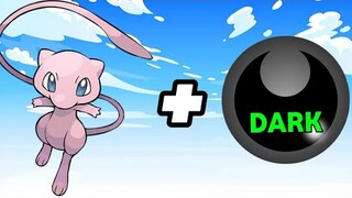 What If Mew + Dark Type =🔥🥵 || Dark Type Pokemon #pokemon #viral #edit