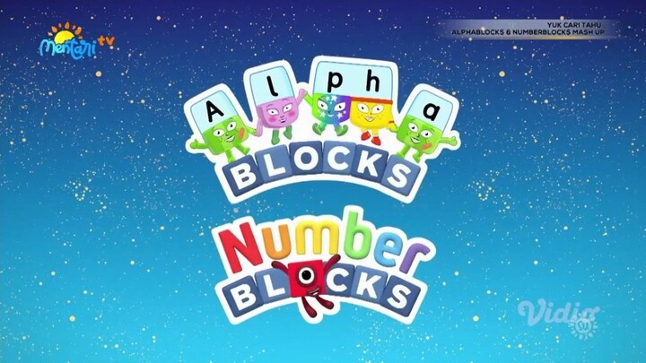 Alphablocks and Numberblocks Mashup Theme Song (Bahasa Indonesia)