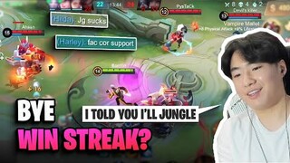 Why not just let me JUNGLE...? | Mobile legends