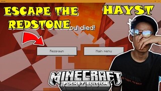 LAGI NALANG PATAY | Escape The Redstone Railroad | Minecraft Windows Edition