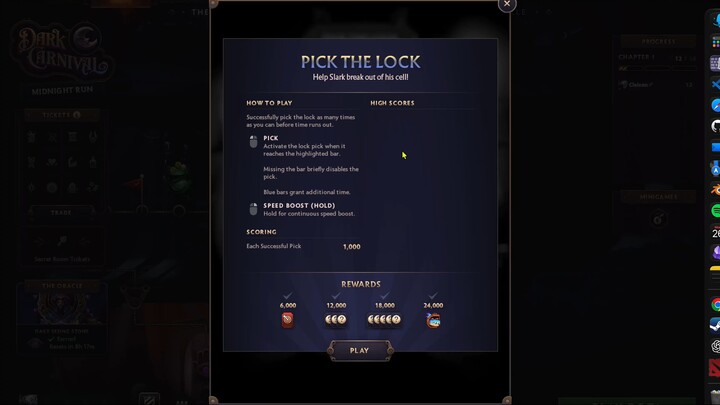 DotA 2 | Trying Dark Carnival - Pick the Lock | MacBook Pro M1