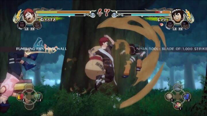 Gaara, Kankuro and Temari vs. Rock Lee, Neiji and Ten Ten - Who is Stronger?