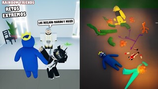 RETOS EXTREMOS RAINBOW FRIENDS CAPITULO 2 (ROBLOX)