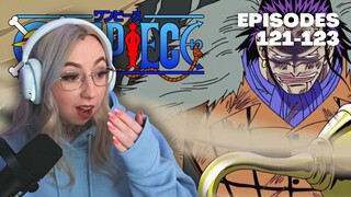 LUFFY VS CROCODILE ROUND TWO! | One Piece Episode 121, 122 & 123 Reaction