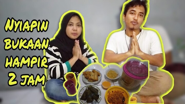 PERSIAPAN BUKA PUASA BARENG ICA || RIBET BANGET SUMPAH !