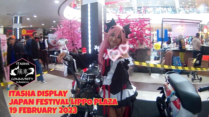 Itasha Display & Cosplay Perform Japan Festival Lippo Plaza Sidoarjo