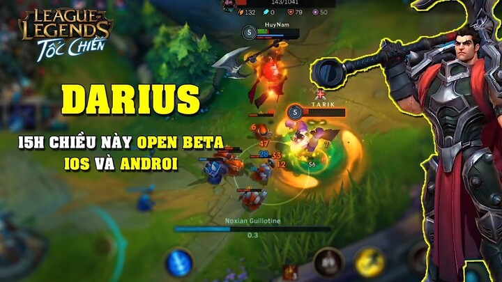 Liên Minh _ Tốc Chiến _ Open Beta Vào 15h Chiều Nay _ Darius Cực Mạnh Trong Phiên Bản Tốc Chiến