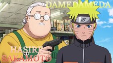 [Mashup] Hashire Sakamoto X Damedameda | Sakamoto Days X Naruto