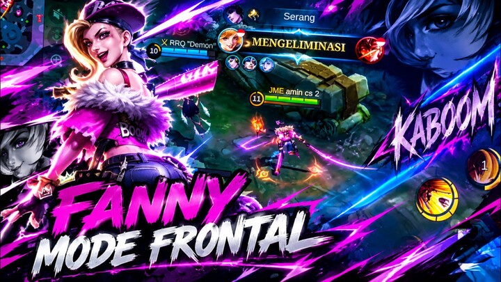 fanny mode frontal mlbb