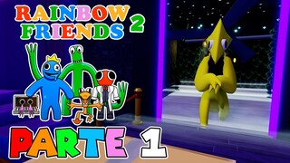 ¡ENTRO EN LA ZONA NUEVA Y ME ENCUENTRO ESTO! | PARTE #1 | RAINBOW FRIENDS 2 (ROBLOX)