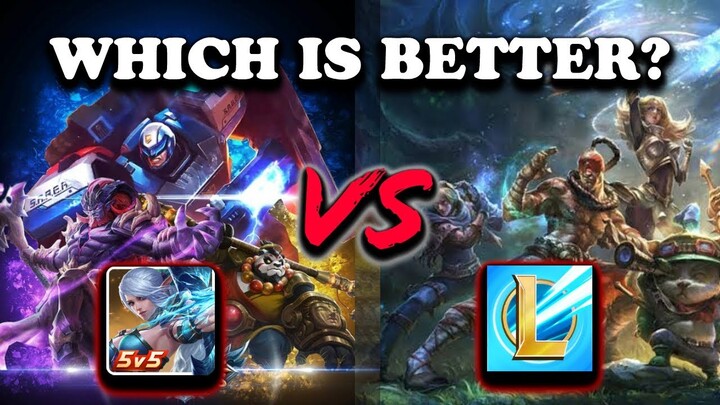 Mobile Legends vs. League of Legends: Wild Rift | BEST COMPARISON VIDEO | ML vs. LOL:Wild Rift
