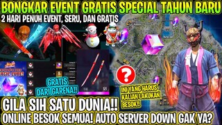 FREE FIRE! BOCORAN EVENT GRATIS SPESIAL HARI NATAL,EVENT MAGIC CUBE GRATIS,EVENT TAHUN BARU, DLL